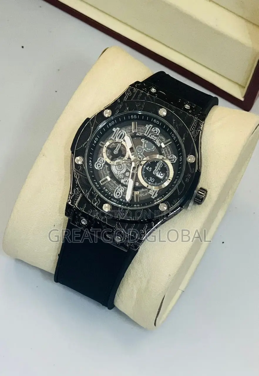 Hublot Signature Leather Wristwatch