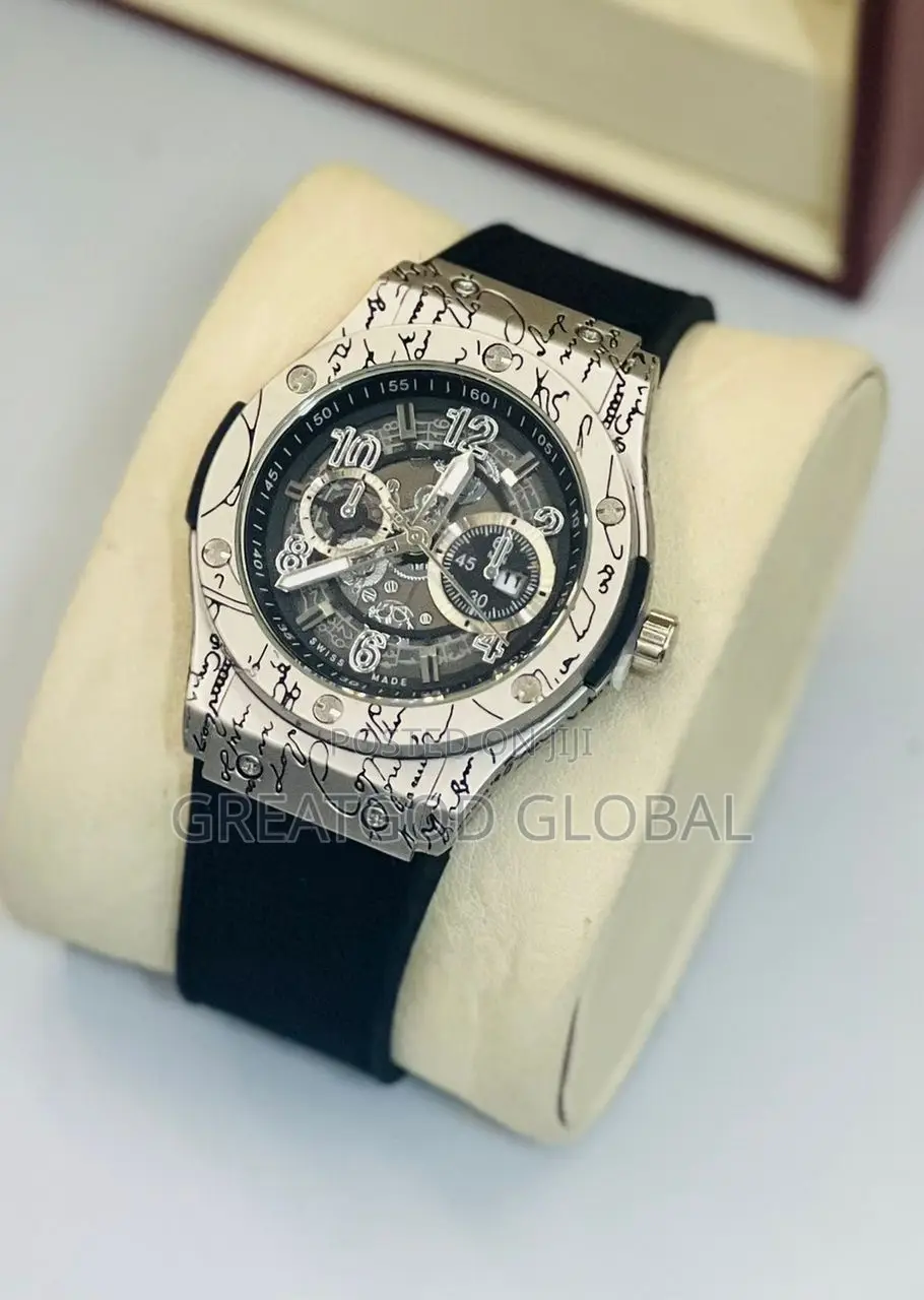 Hublot Signature Leather Wristwatch