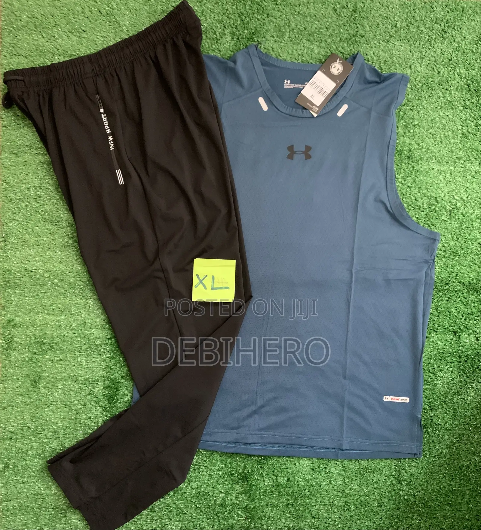 Men Gym Sleeveless Set