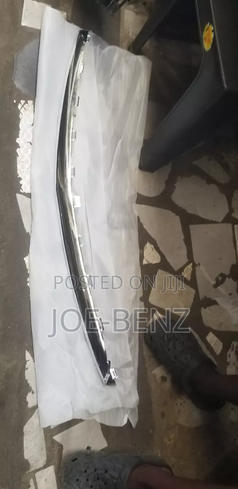 E350 2017 Front Bumper Shining Crome