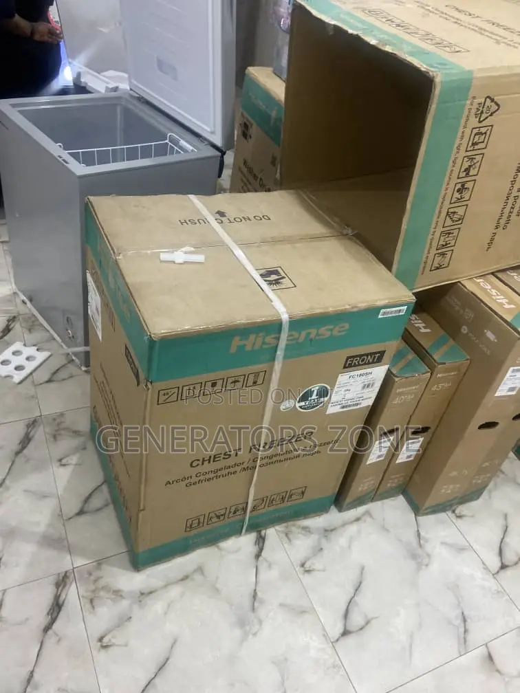Classic Hisense Chest Freezer Fc-180sh/142l {Silver Color}