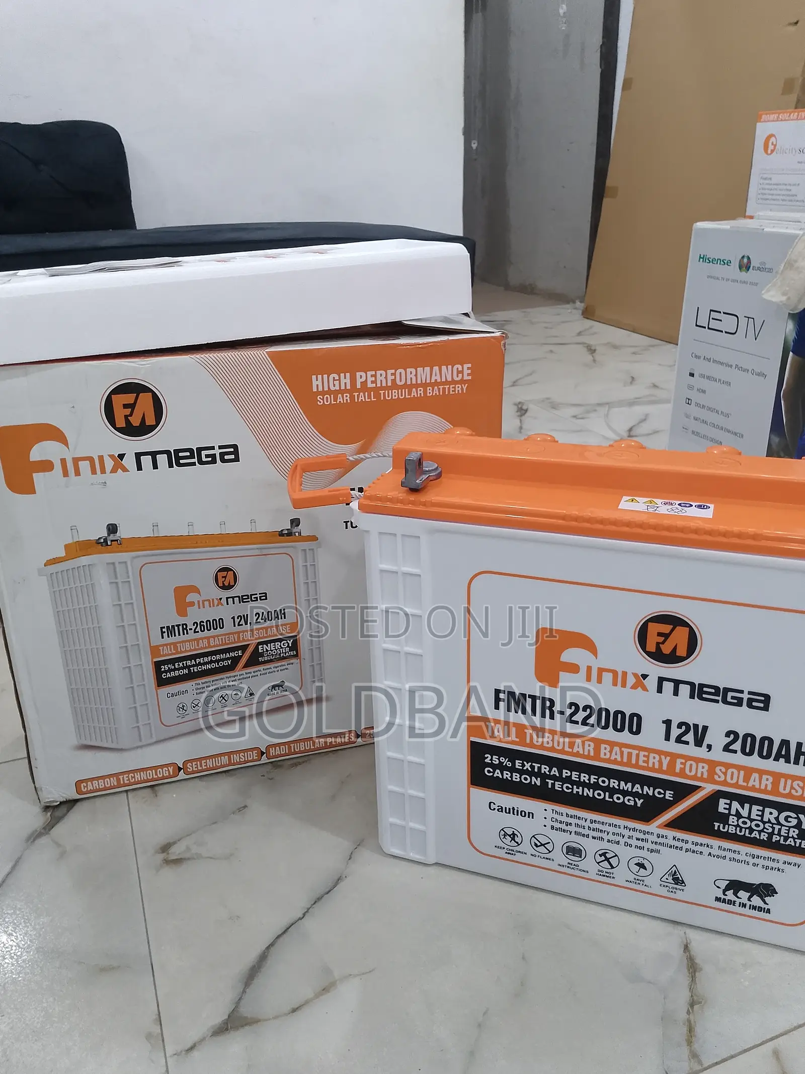 The Top Selling Finix Mega Tall Tubular Solar Battery