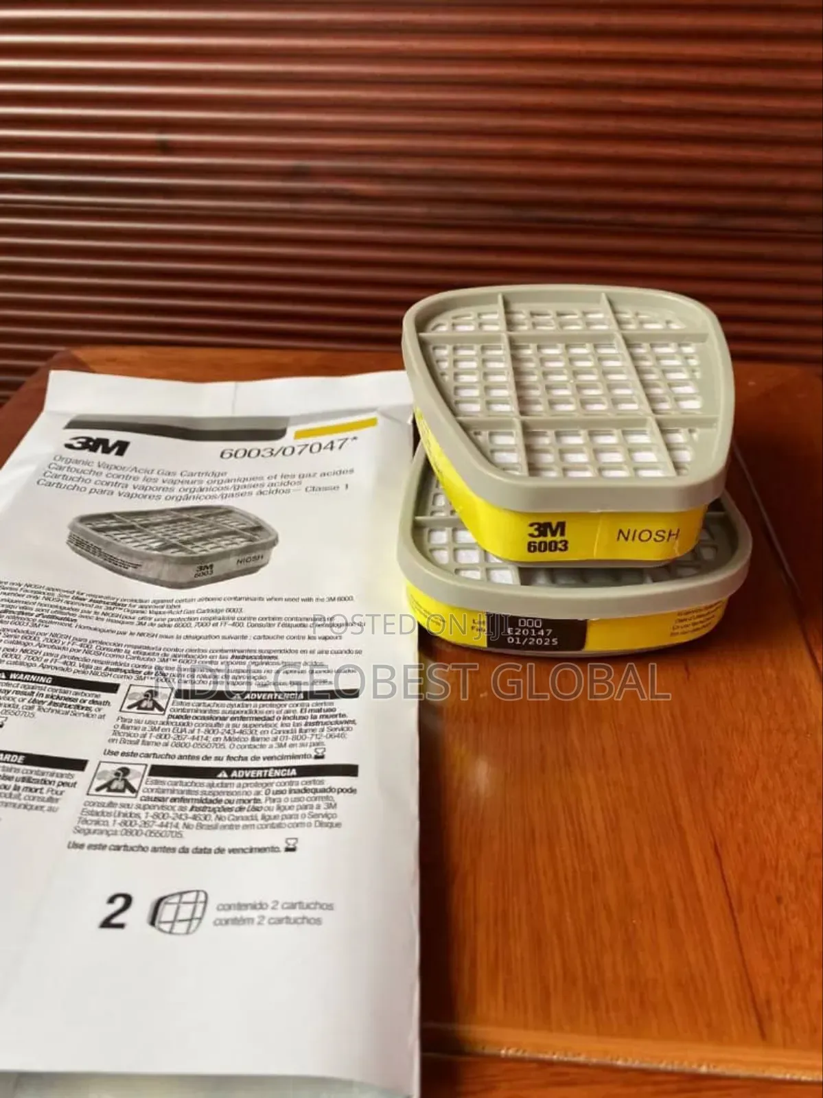 3M Respirator Cartridge 6003