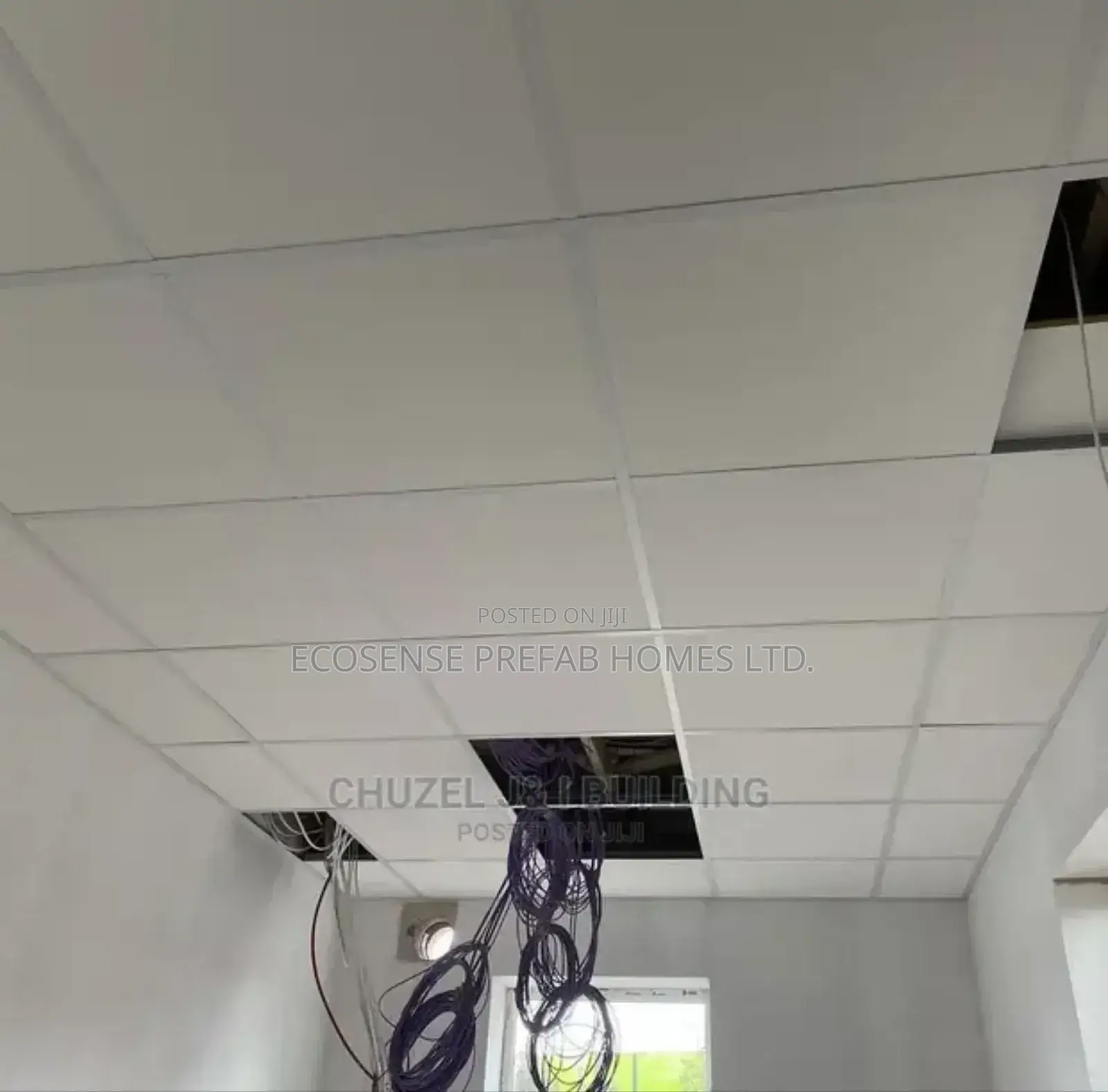 Polystrene Pop and Suspended Ceiling