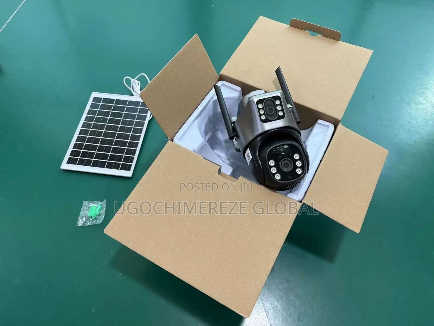 V380pro Solar PTZ Camera Dual Lens 5mp With Human Tracking