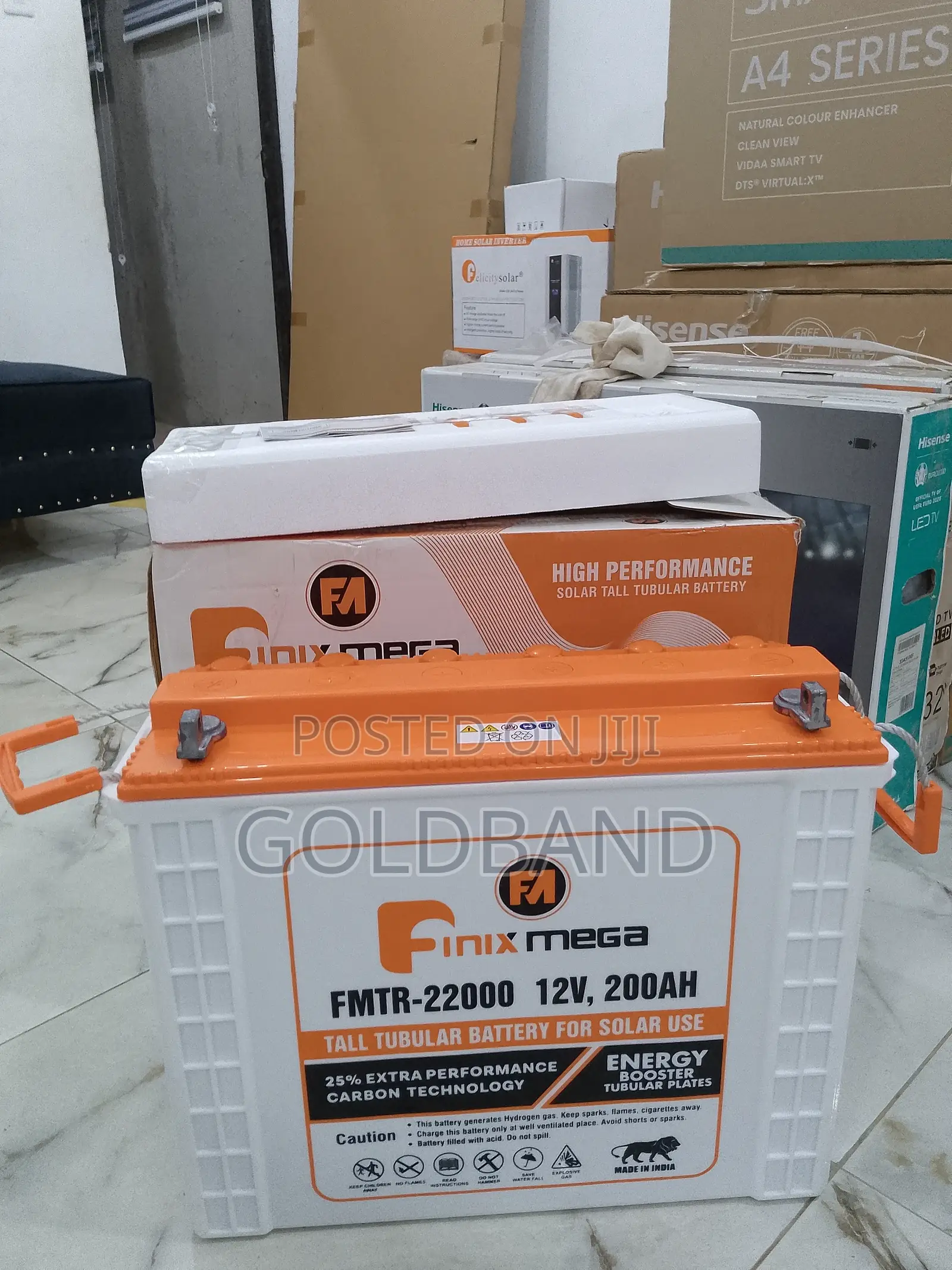 Most Reliable Energy Booster Finix Mega Solar Battery