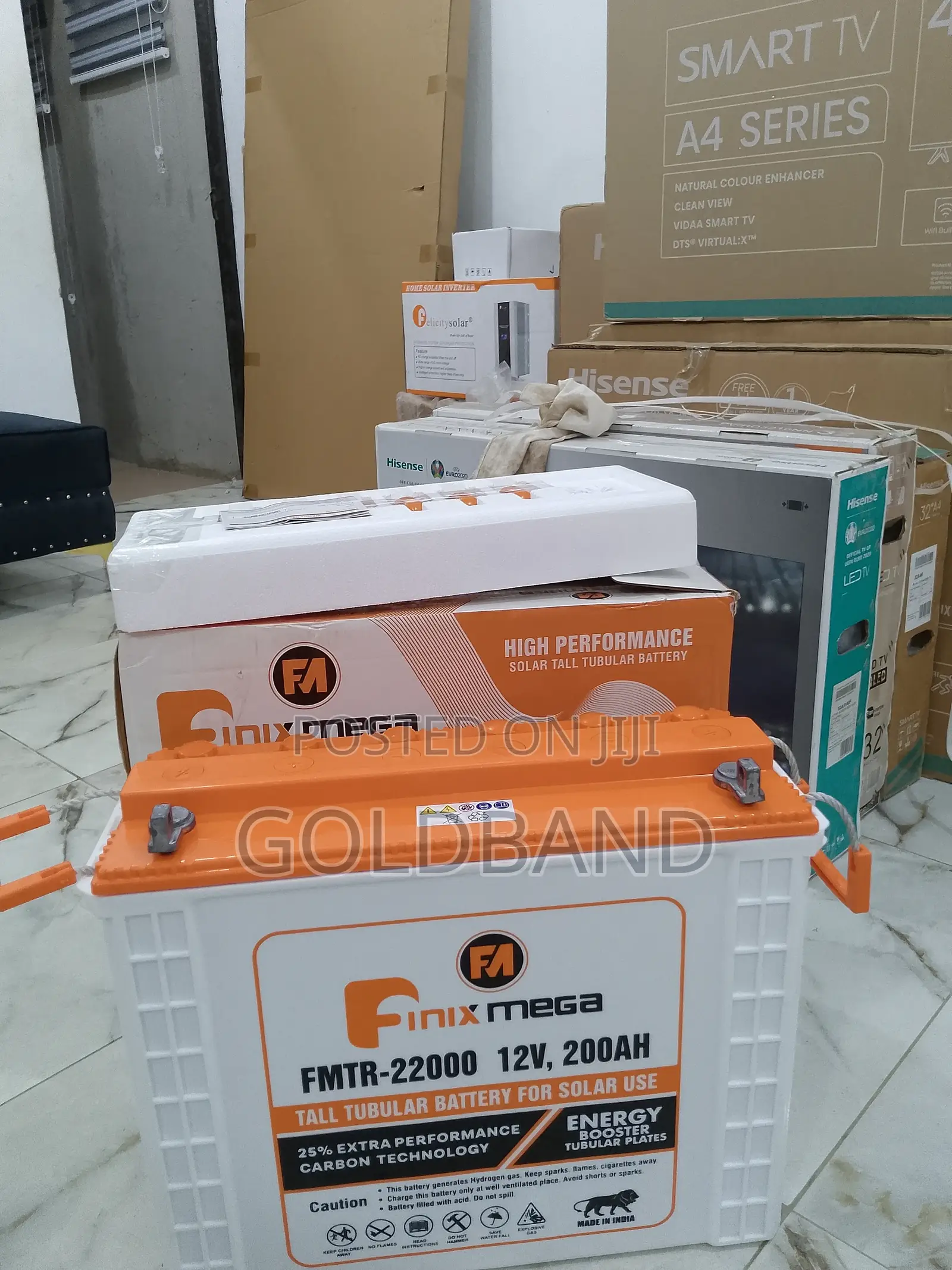 Most Efficient Energy Booster Finix Mega Solar Battery