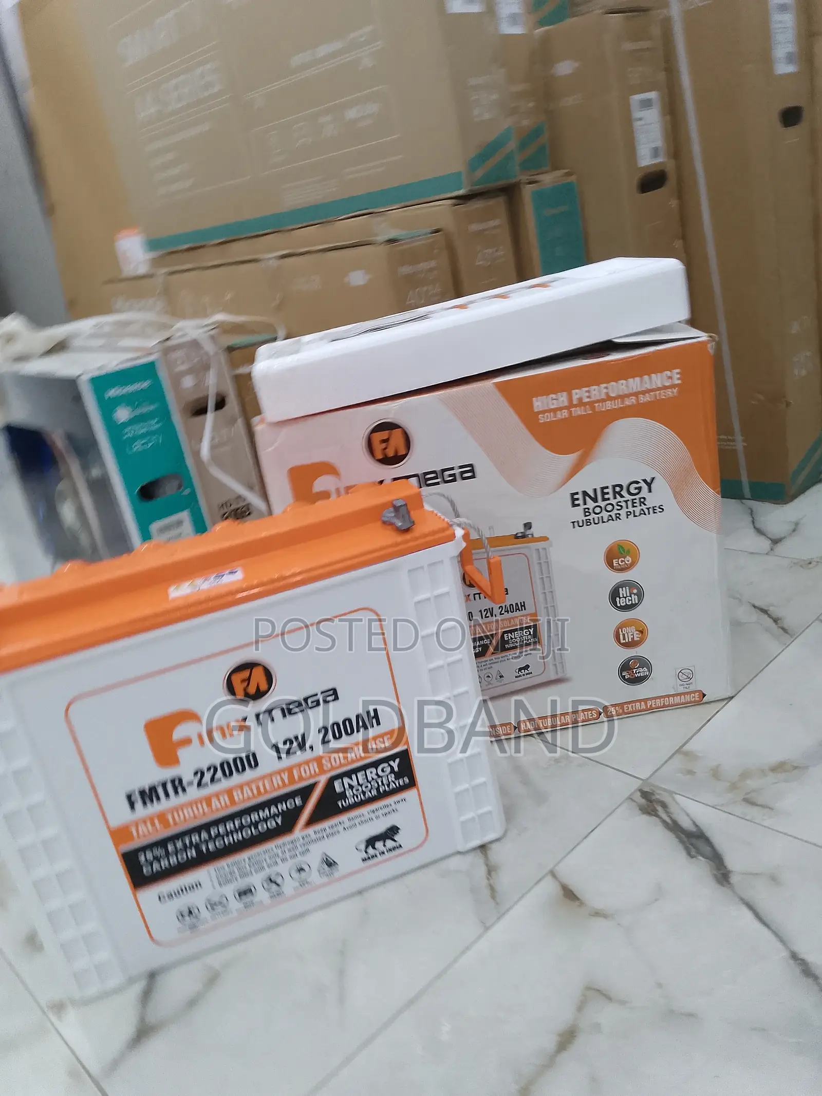 The High Quality Energy Booster Finix Mega Solar Battery