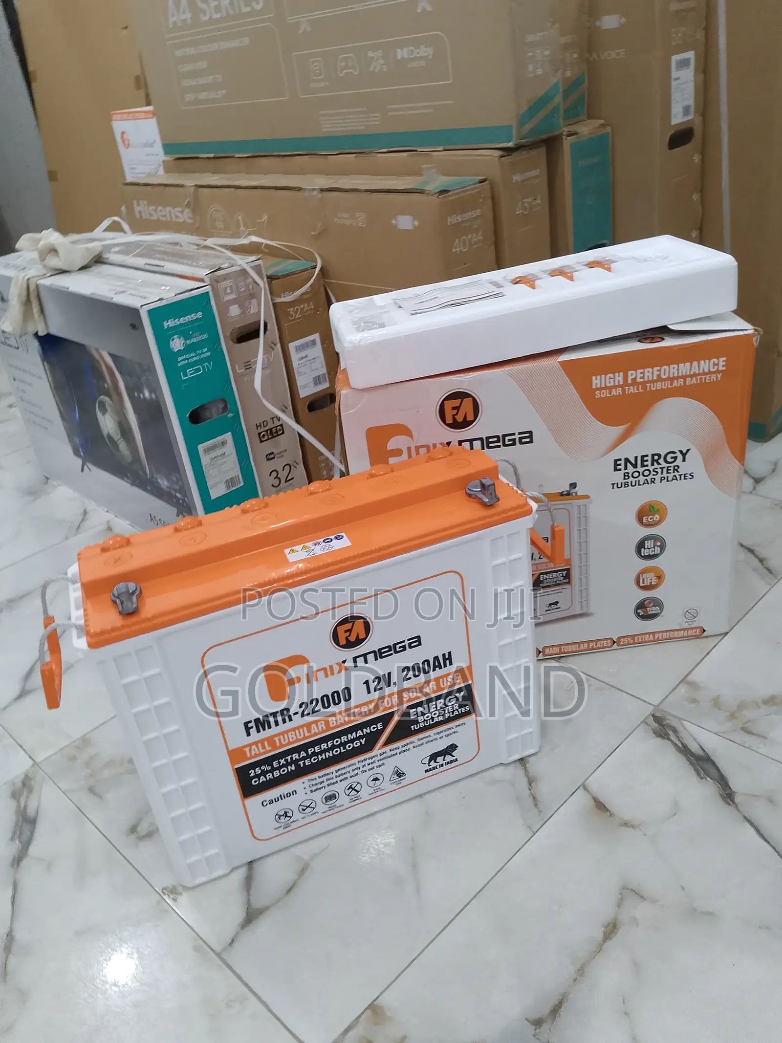 The Super Strong Power Booster Finix Mega Solar Battery