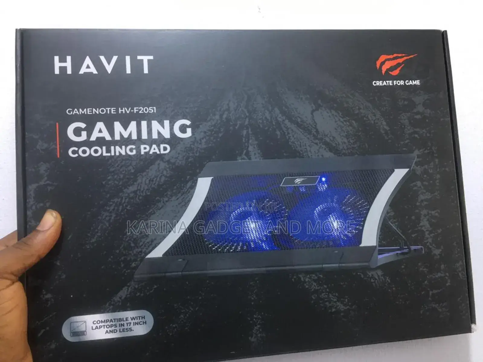 Having Gaming Cooling Pad