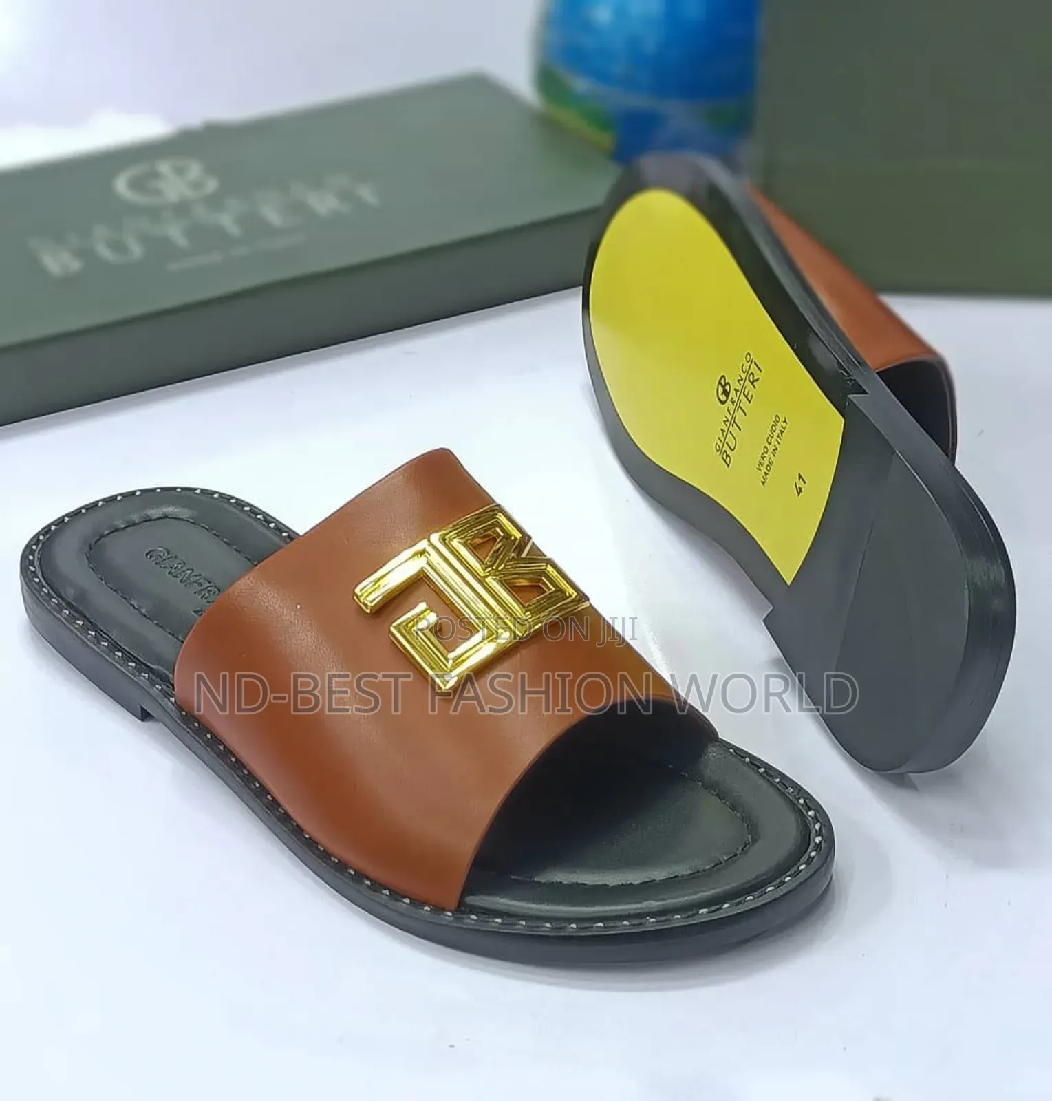 Pure Leather Slippers
