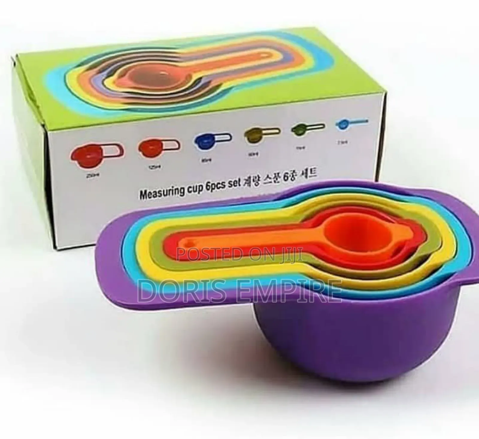 6pcs Measuring Cup Set