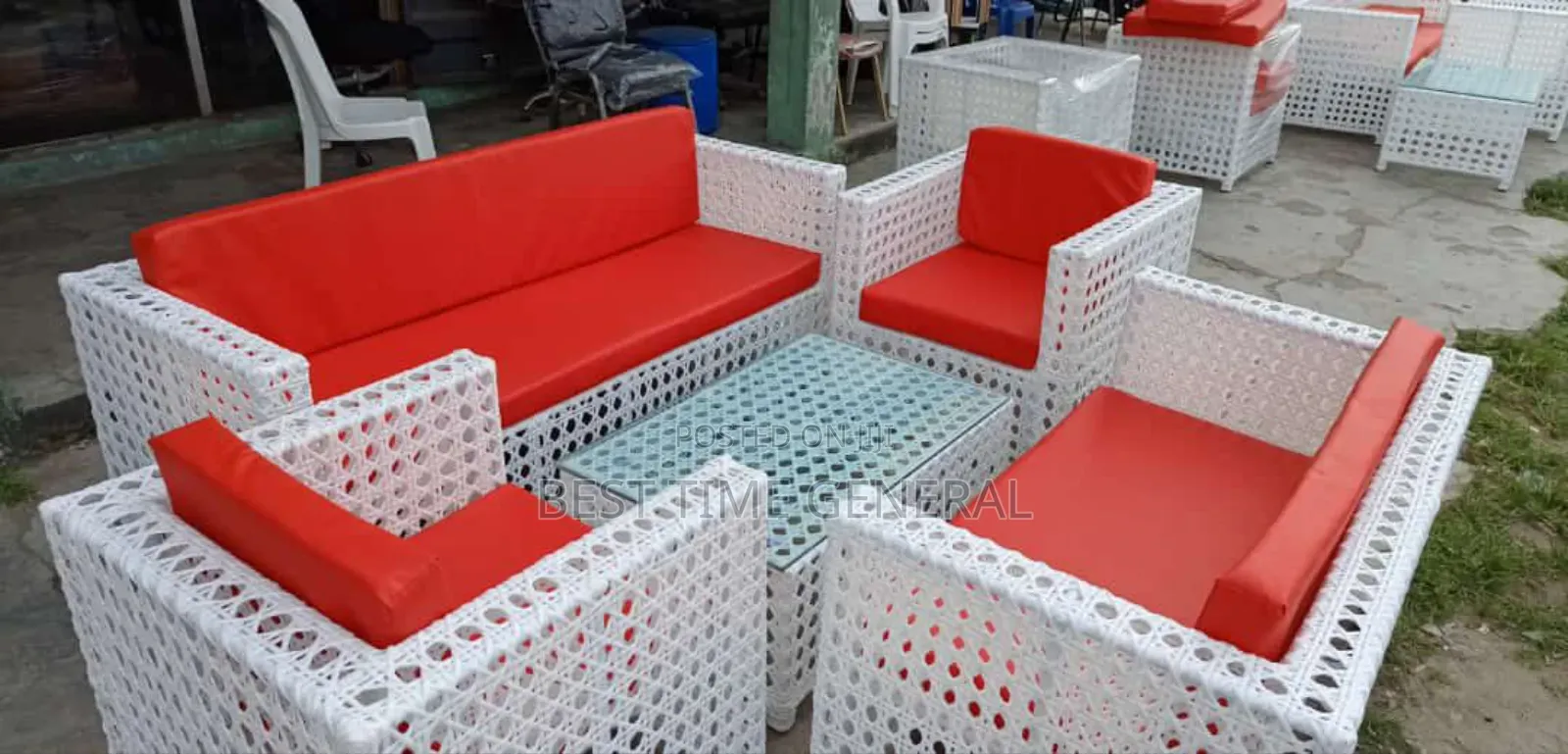 Luxury Set of Garden Sofa Chair