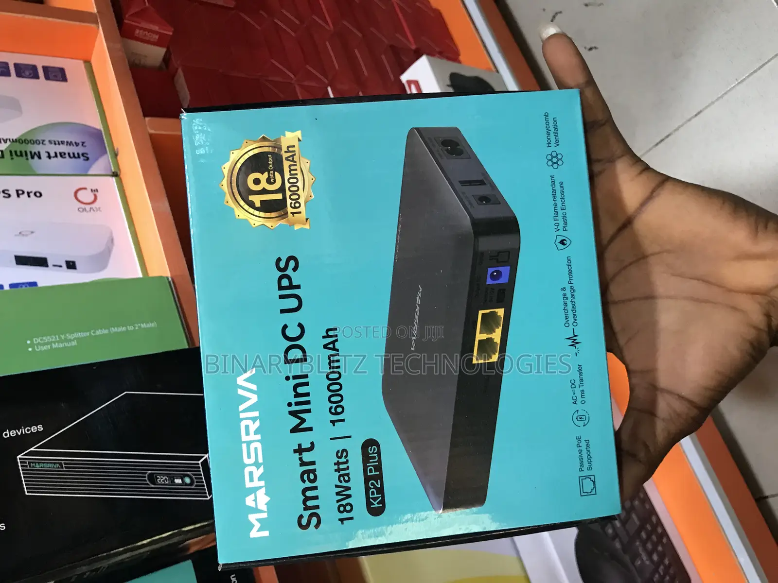MARSRIVA 16000mah Smart Mini Ups