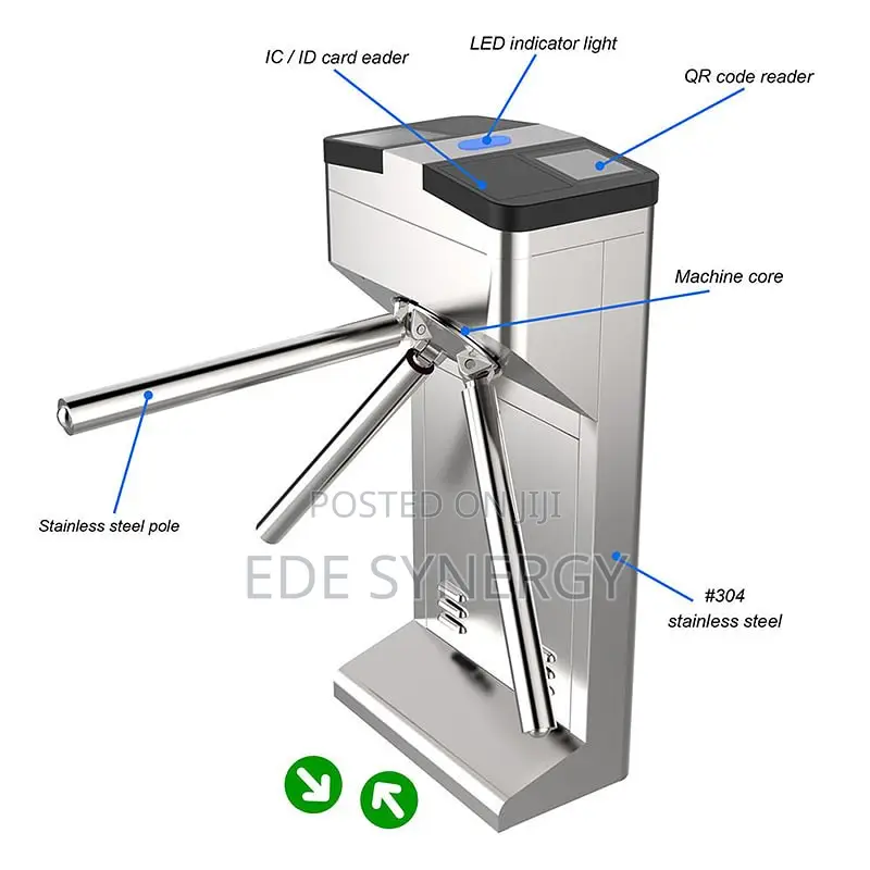 Stainless Steeel Turnstile Tripod