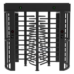 Double Lane Full Height Turnstile Gate