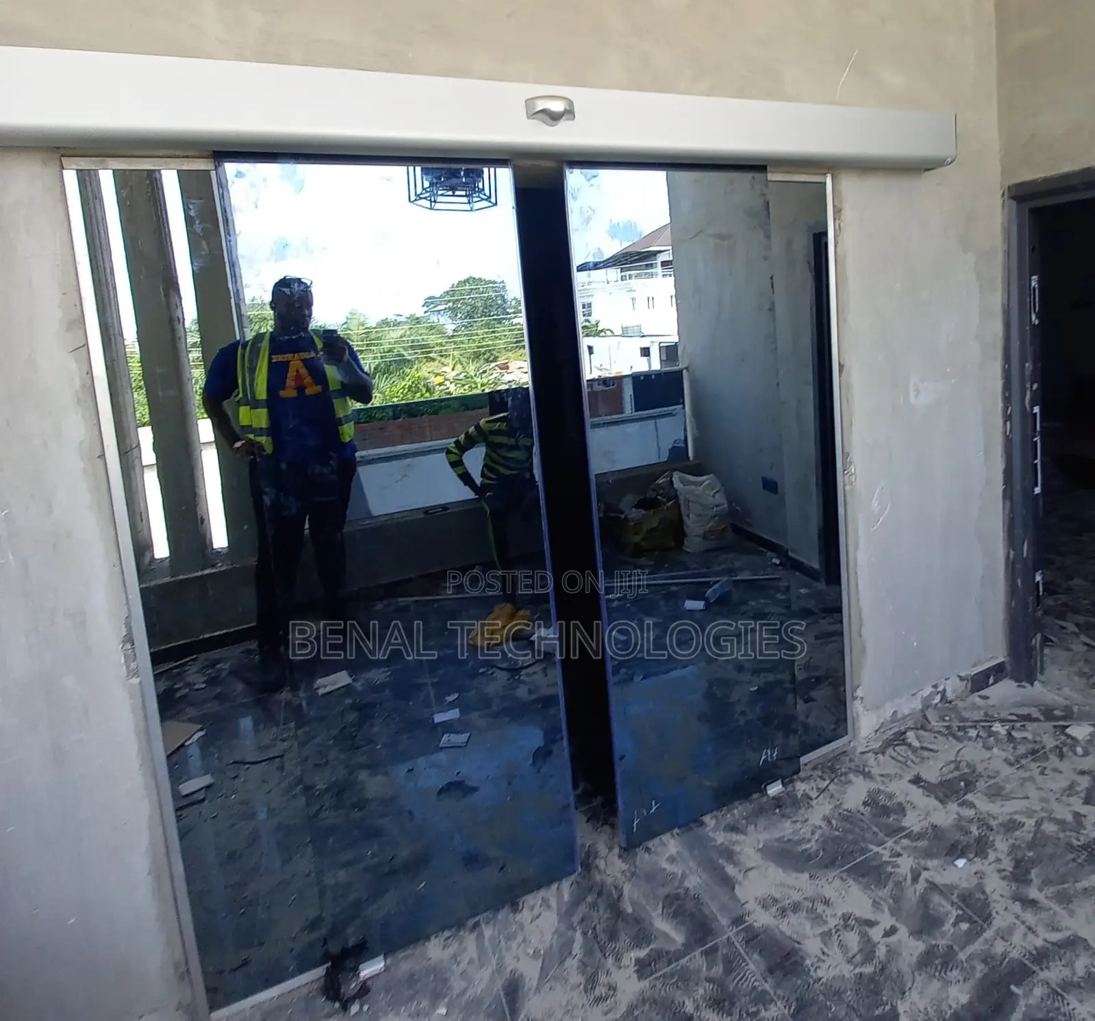Service for Automatic, Touchless Motion Sliding Door