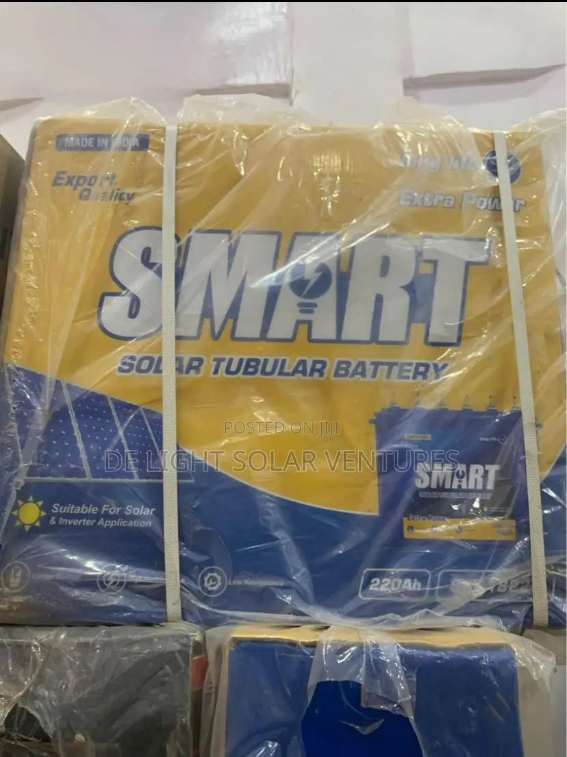 220ah Smart Solar Tubular Battery Available