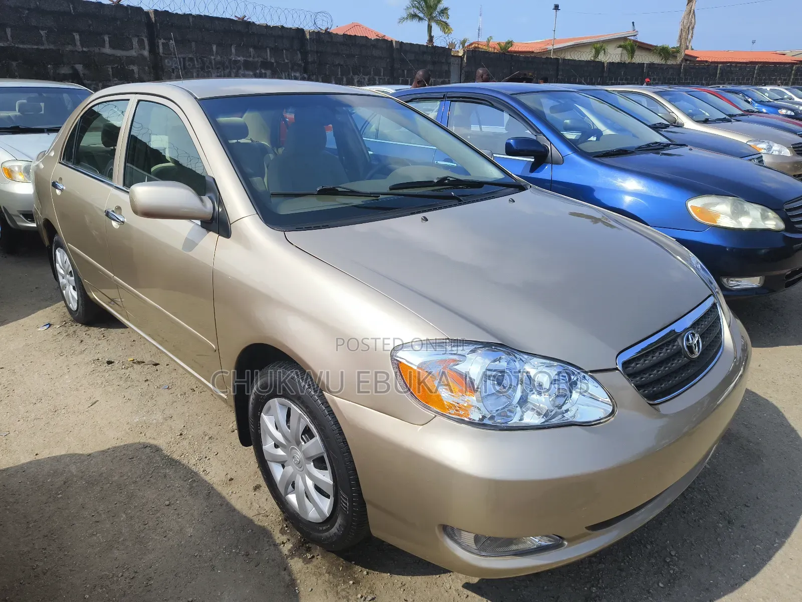 Toyota Corolla LE 2007 Gold