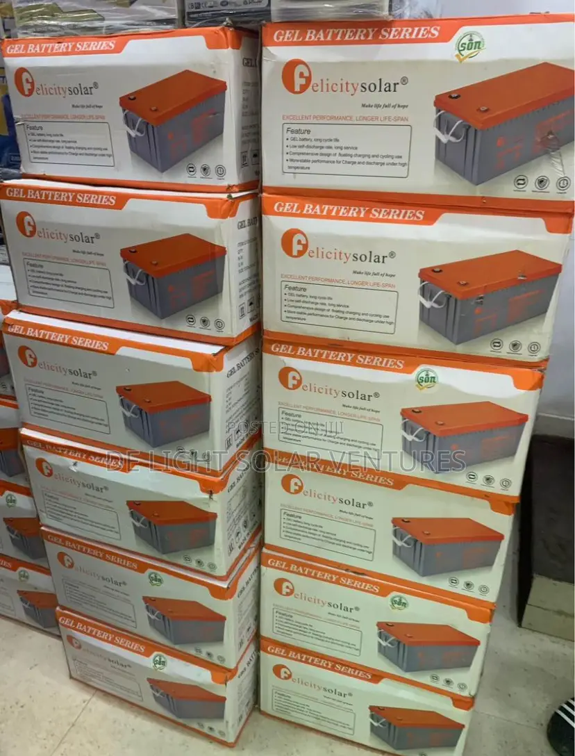 200ah Felicity Solar Battery Available