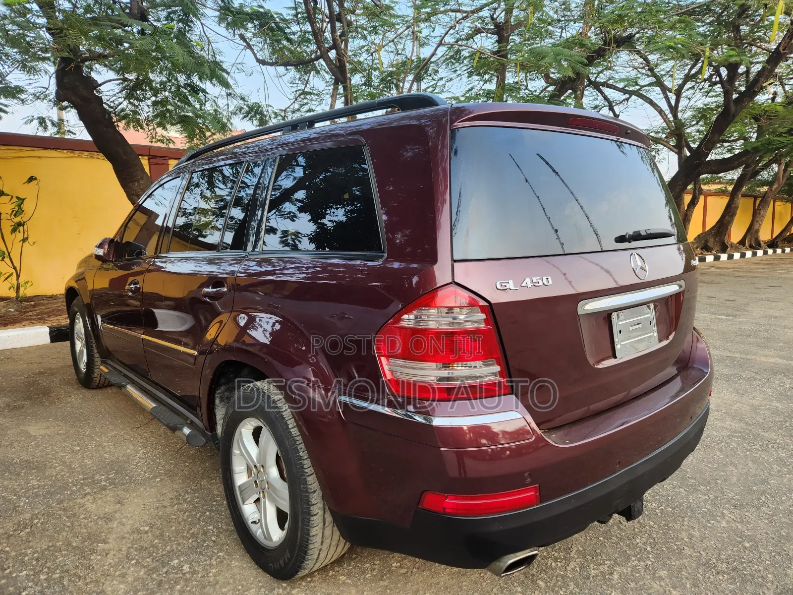 Mercedes-Benz GL-Class GL 450 2008 Burgundy