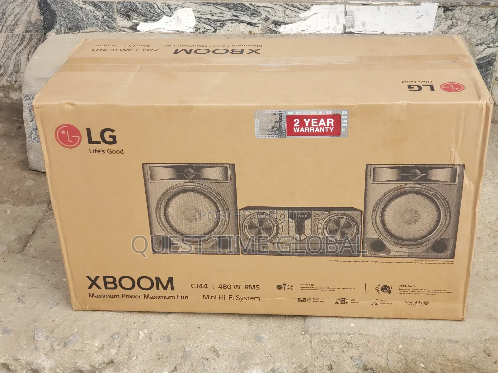 LG Xboom 480watts