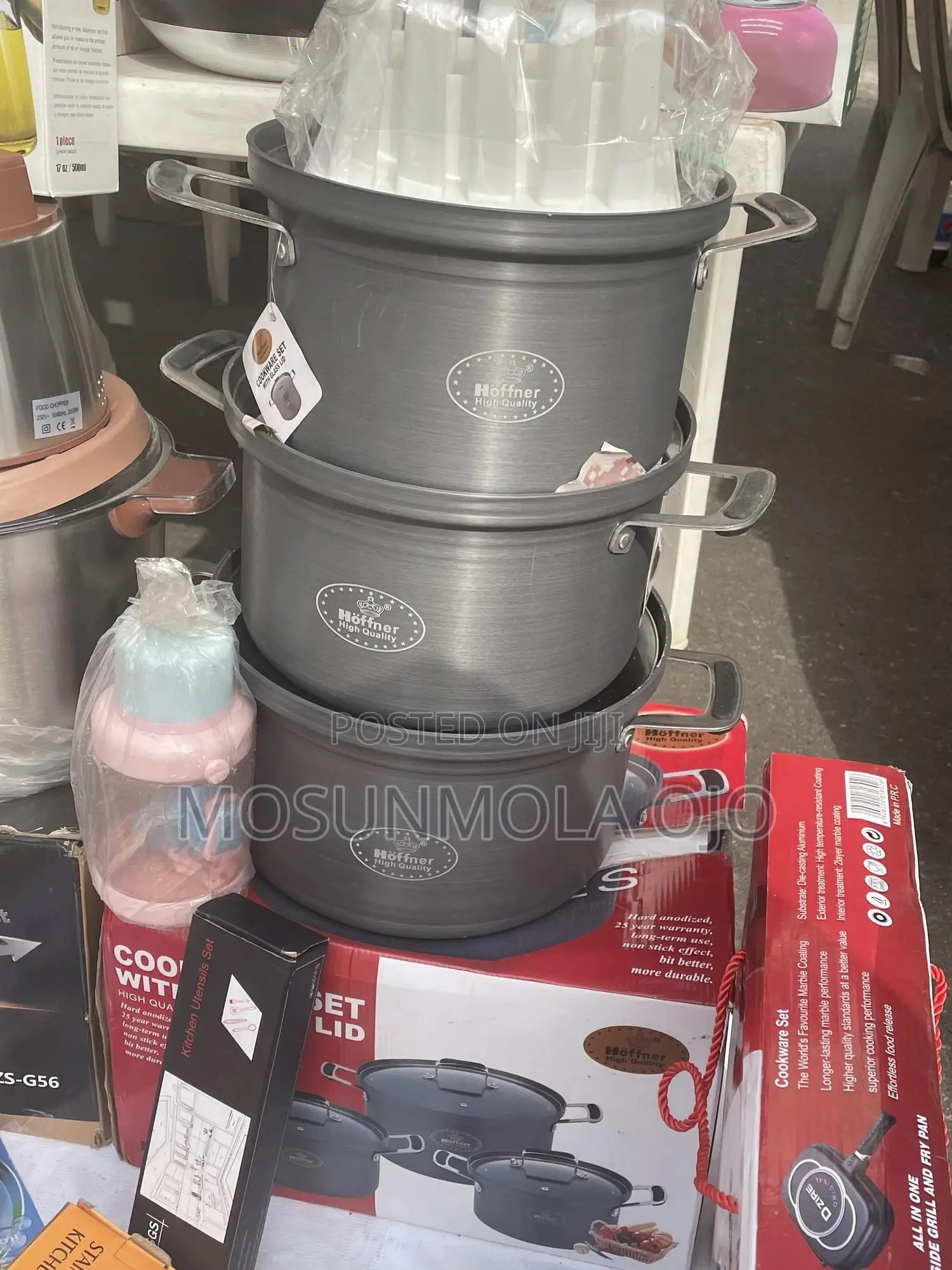 3pcs Super Quality Aluminum Pot(30,28,26cm)