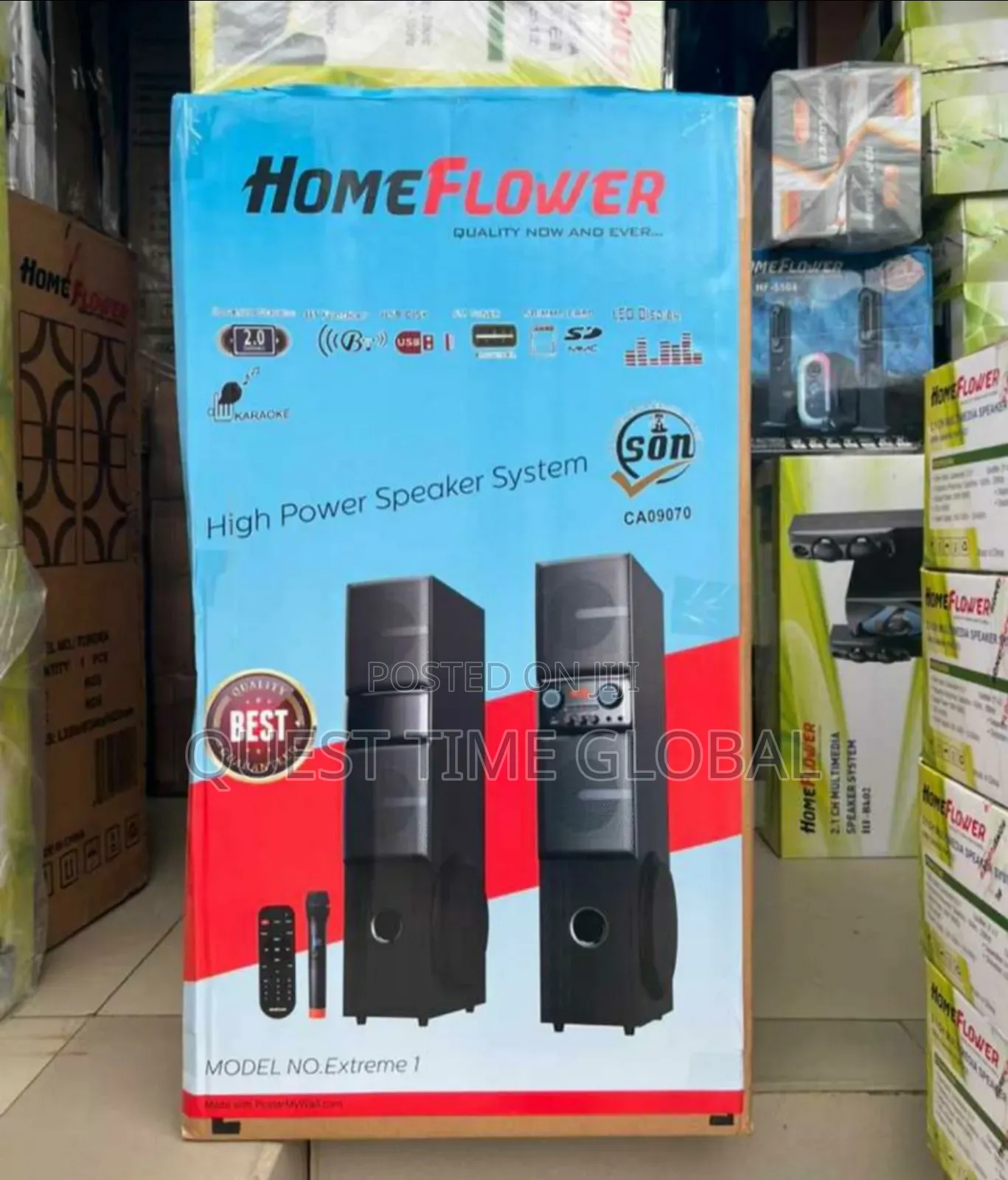 2.0 Home Flower Speaker System