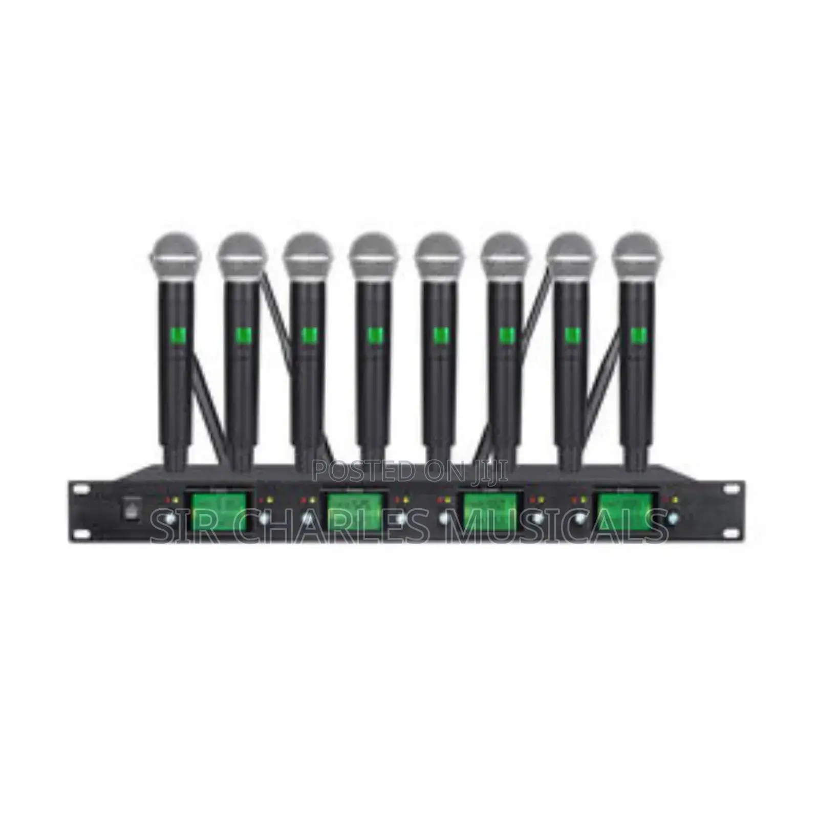 BNK BK8800 Professional Handheld 8 Channels UHF Wireless Mic