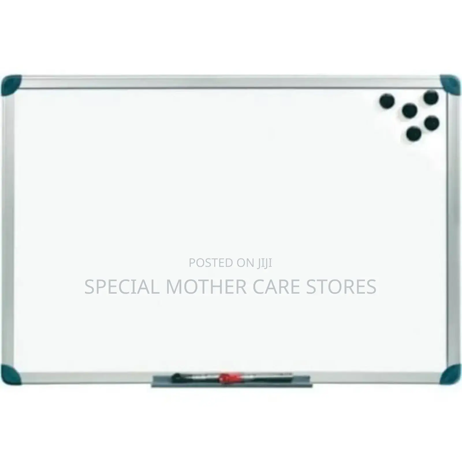 4 by 4 White Magnetic Board