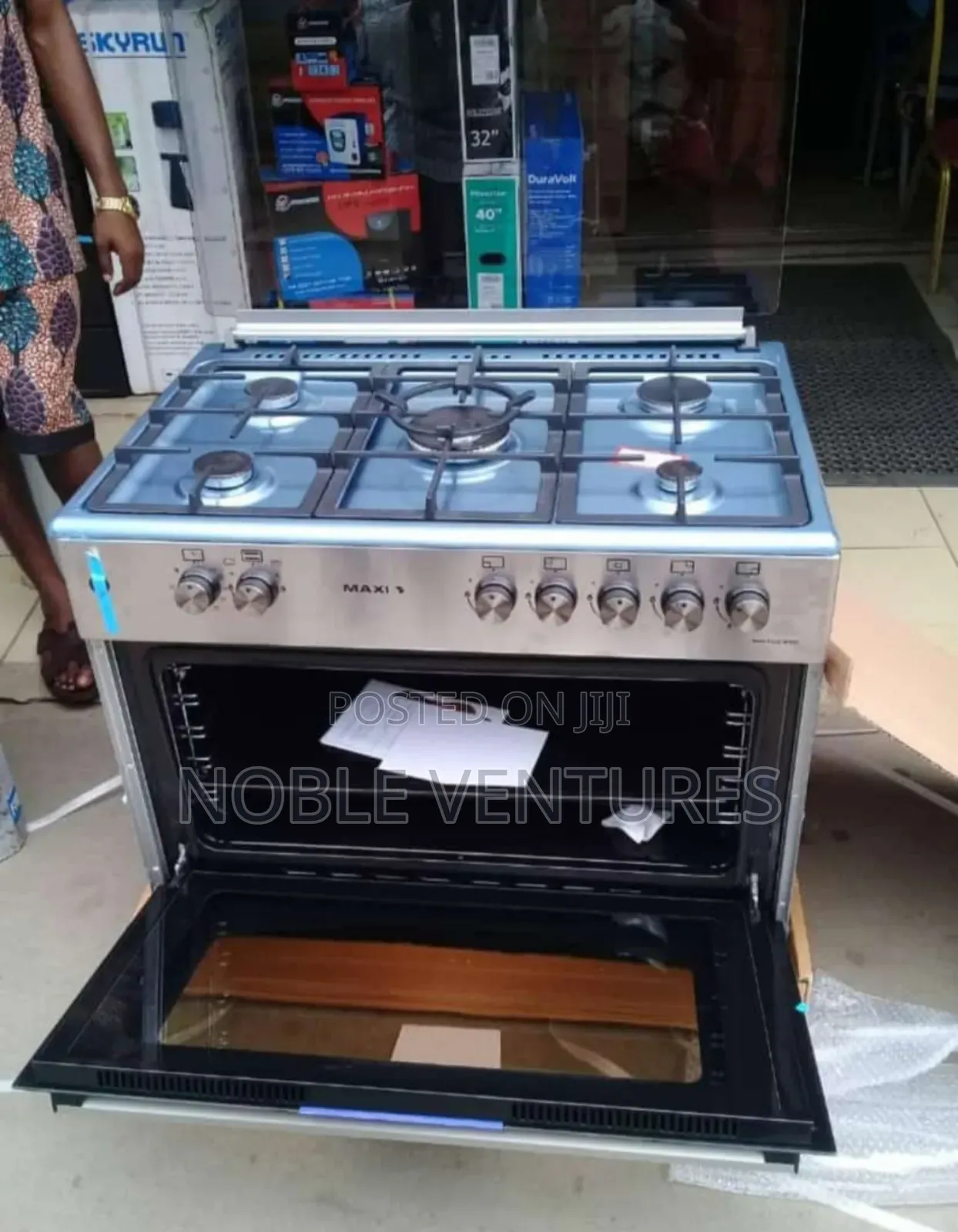 Original MAXI Freestanding Gas Cooker 90cm 100%Copper