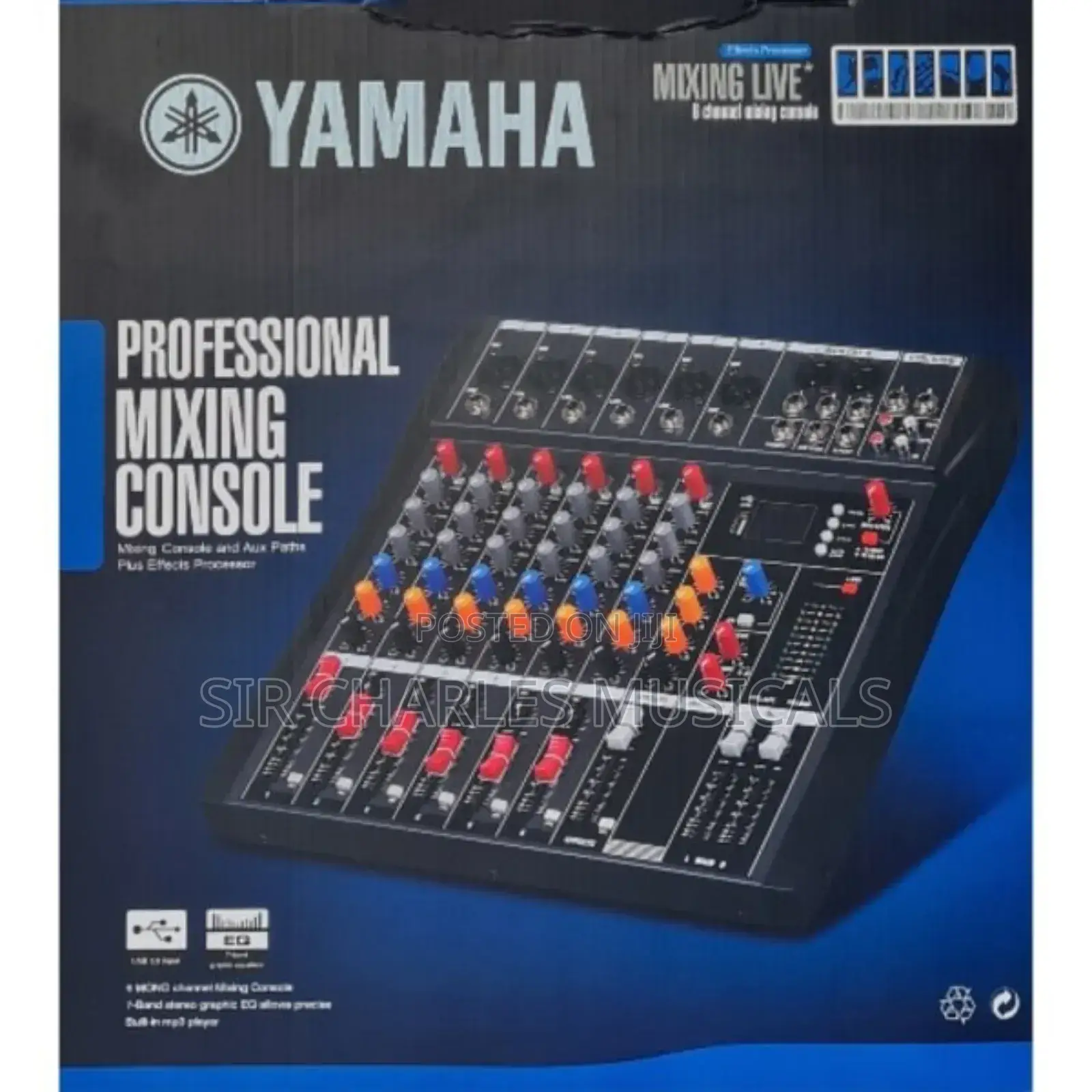 Yamaha MG16XU 16-Channel Analog Mixer With Effects and USB