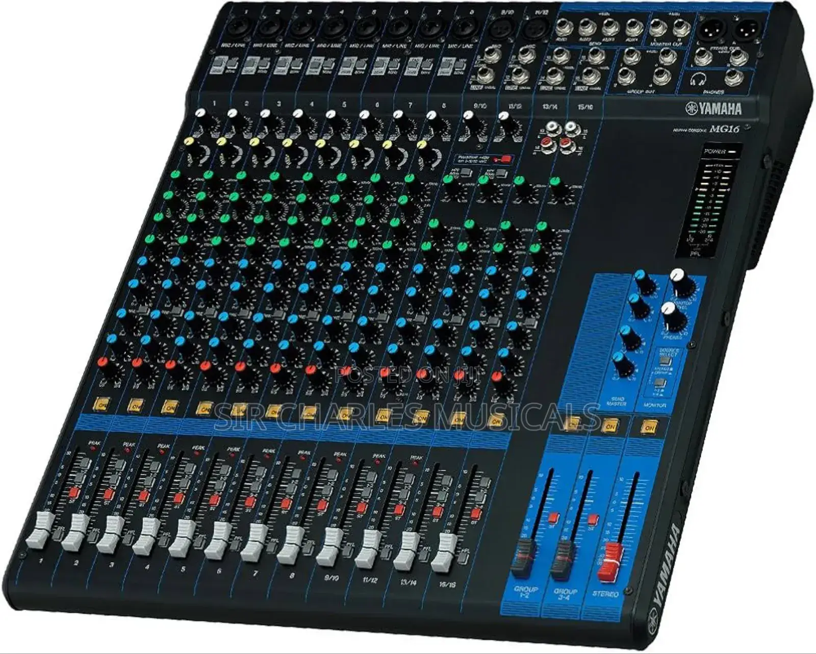 Yamaha MG16XU 16-Channel Analog Mixer With Effects and USB