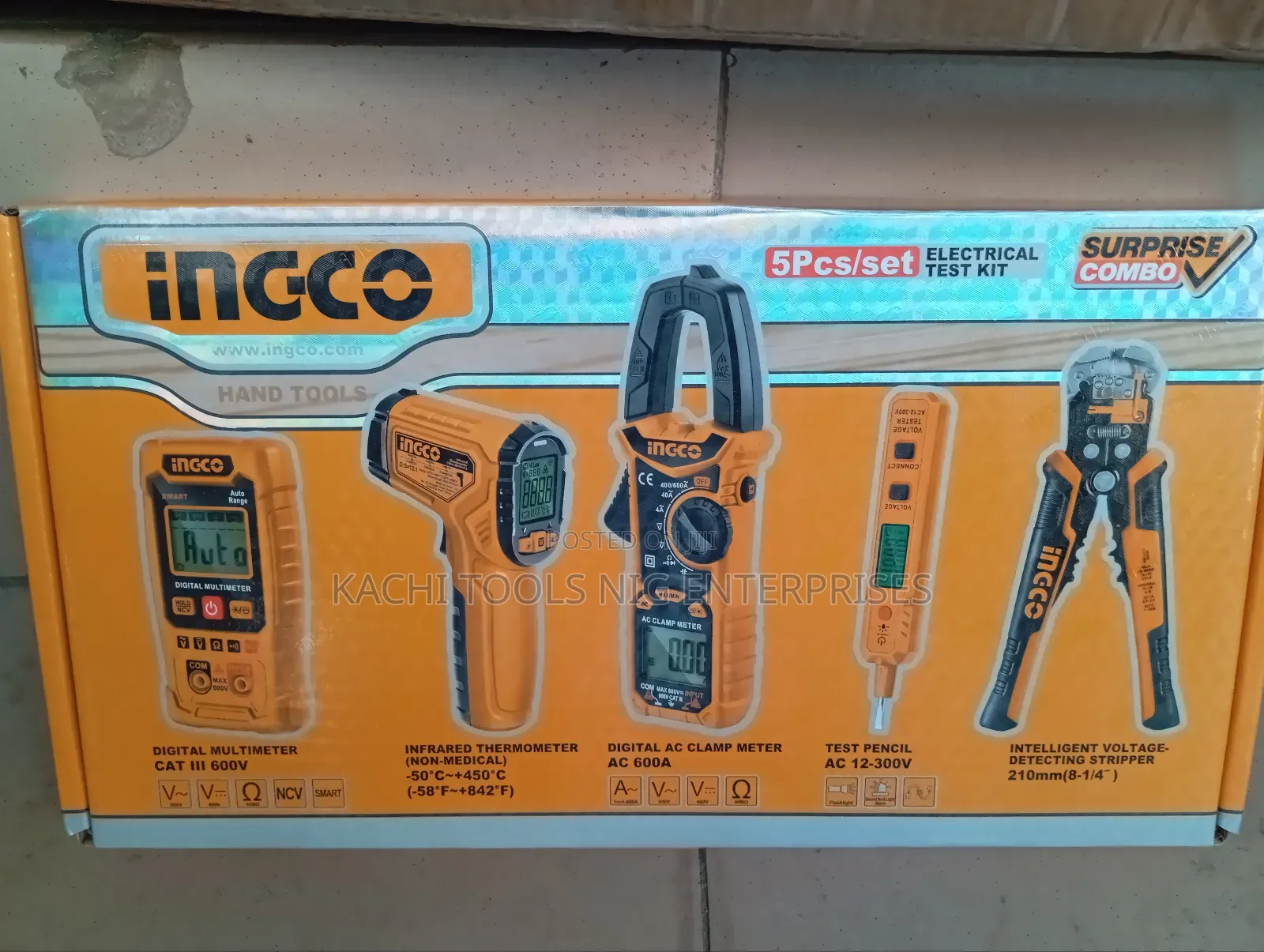 5 In 1 Electrical Tester Kit Set