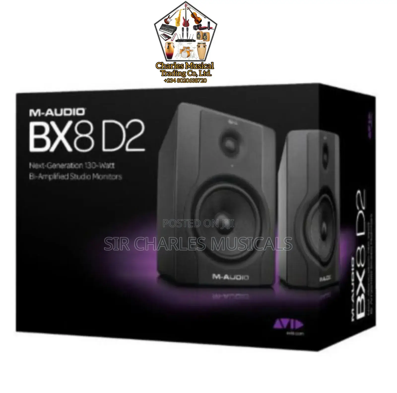 M-Audio BX5 D2 Professional Studio Monitor Speaker