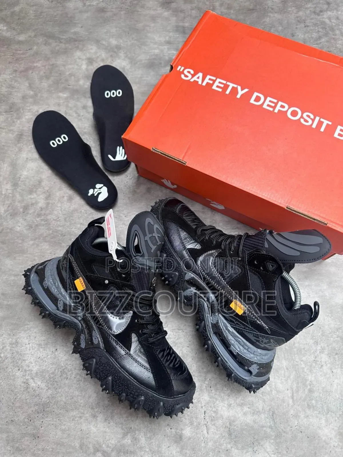 Original OFF-WHITE X NIKE AIR Sneakers Available in Store