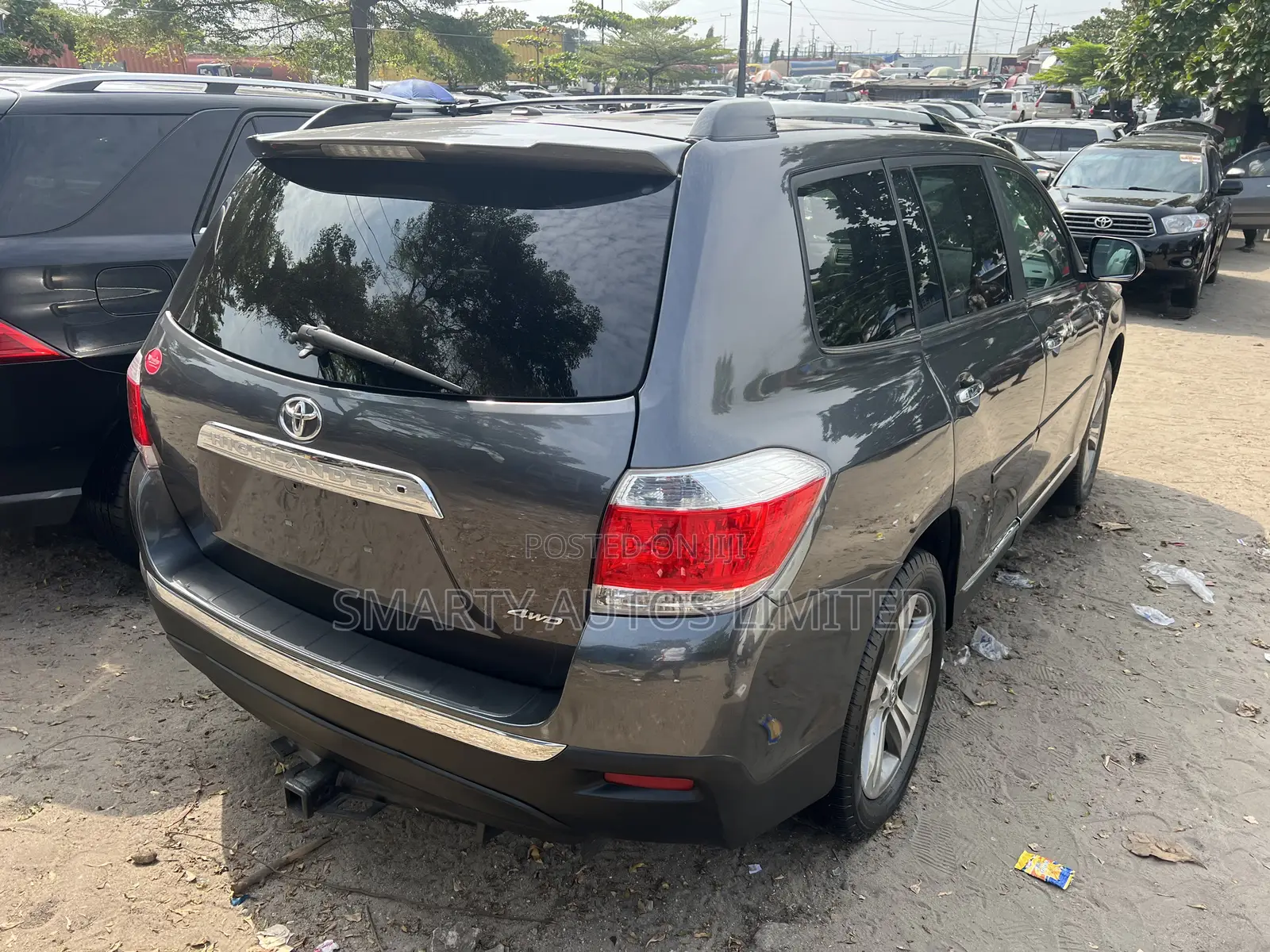 Toyota Highlander 2012 Gray