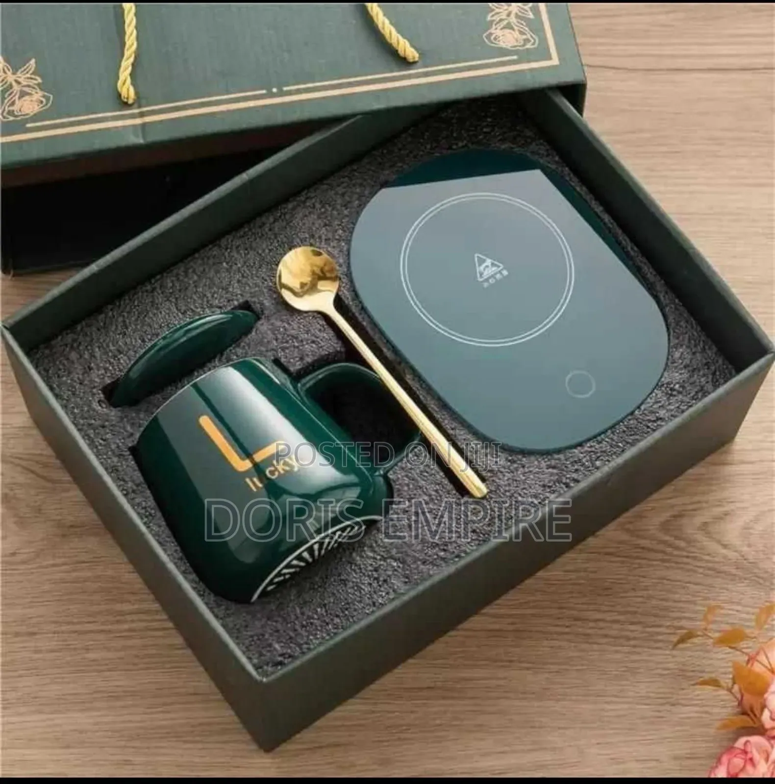 Ceramic Tea,Water and Coffee Cup With Electric Heating Pad
