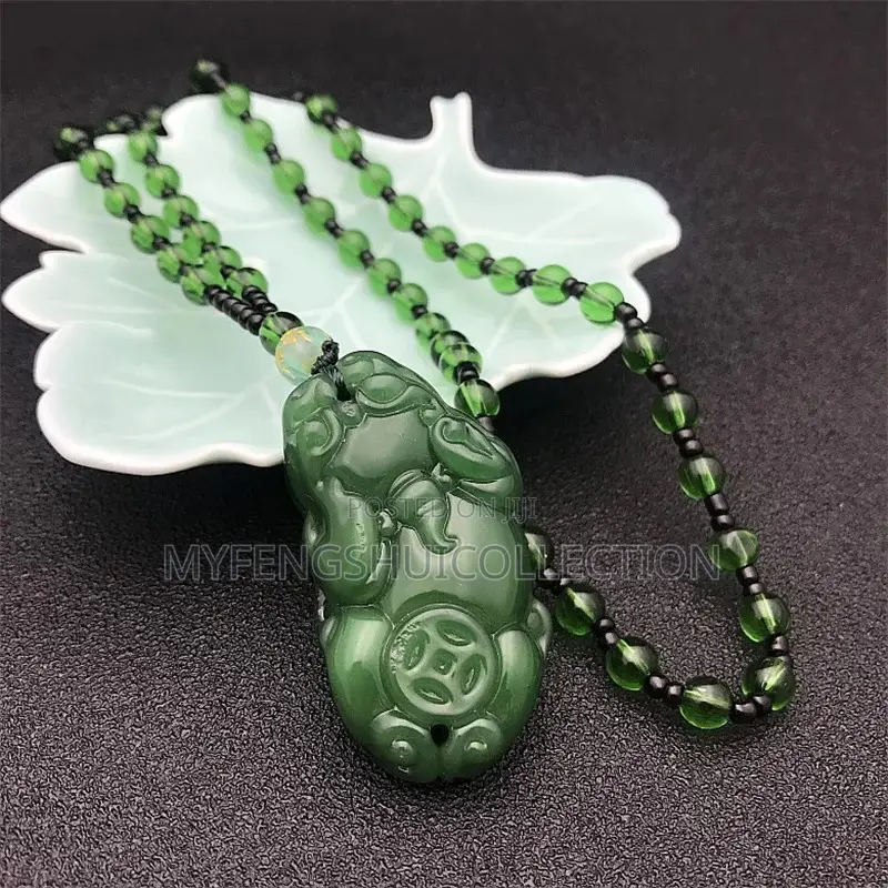 Fortified Pixiu Crystal Necklace