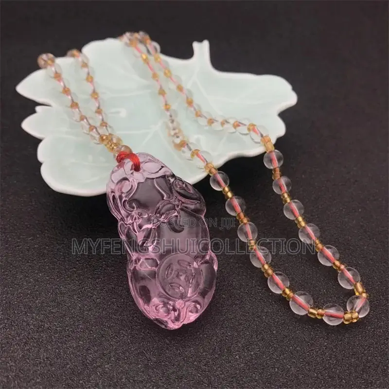 Fortified Pixiu Crystal Necklace