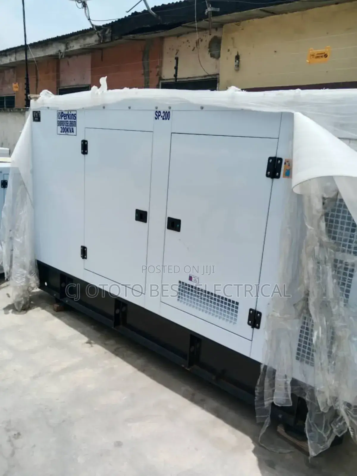 150kva Perkins Gen Soundproof 2 Year Warranty Strong Engine