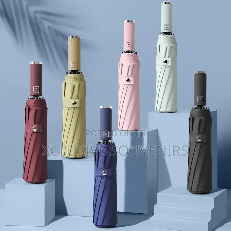 Luxury Extra Strong Windpoof Automatic Collapsible Umbrella
