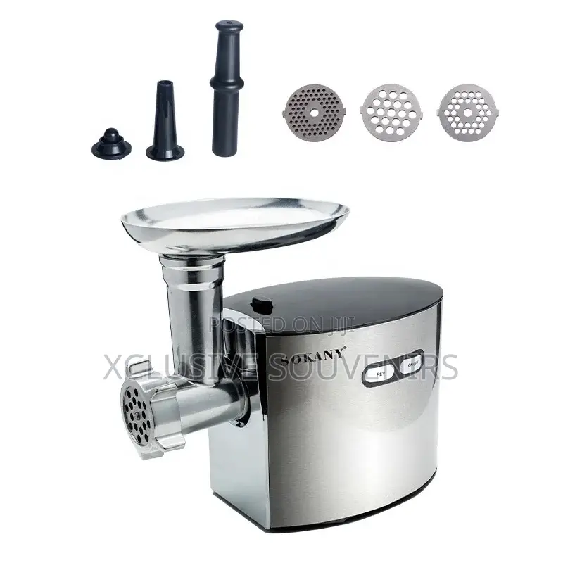 Sokany Food Grade Stainless Steel Meat Grinder