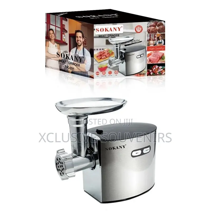 Sokany Food Grade Stainless Steel Meat Grinder
