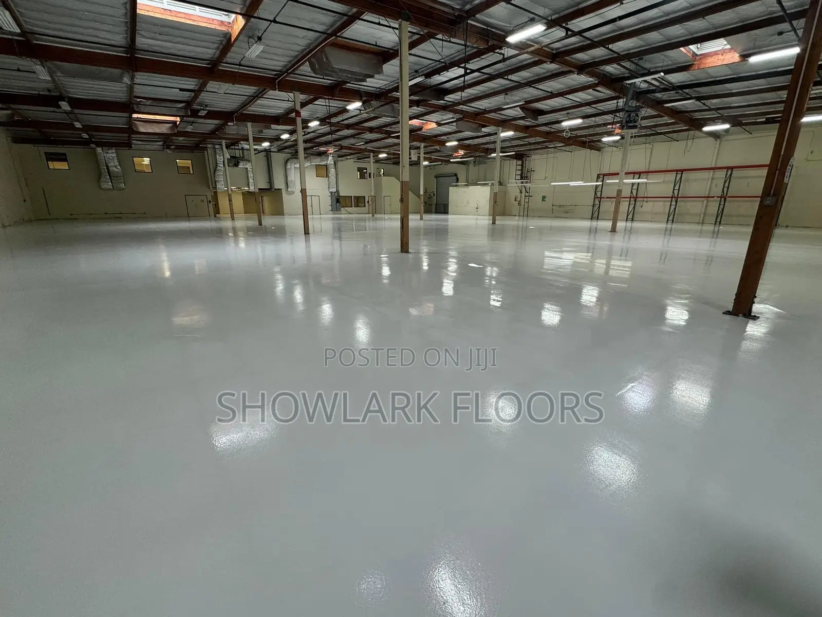 Grey Industrial Epoxy Floor Solution