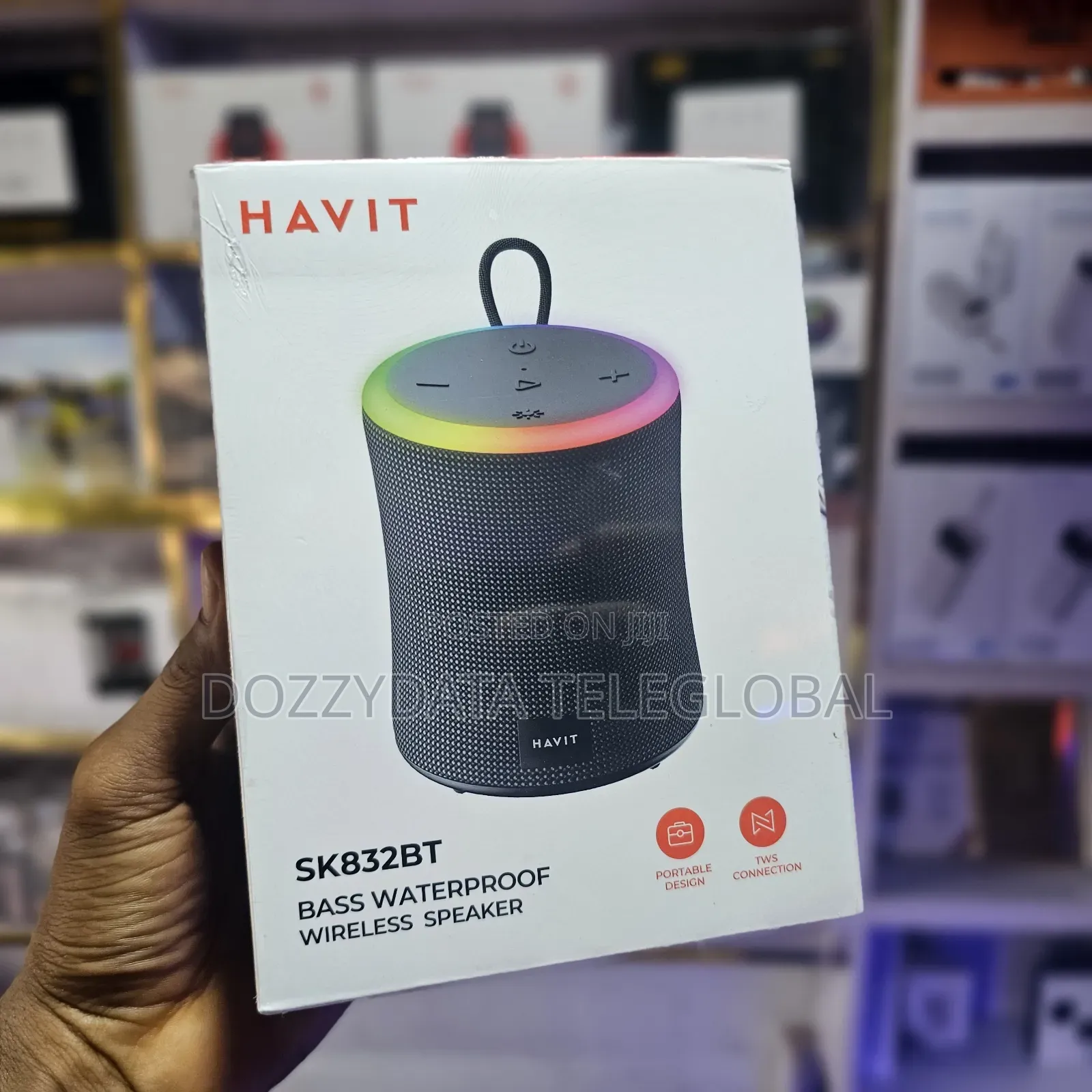 Havit Sk832bt Bass Waterproof Wireless Speaker