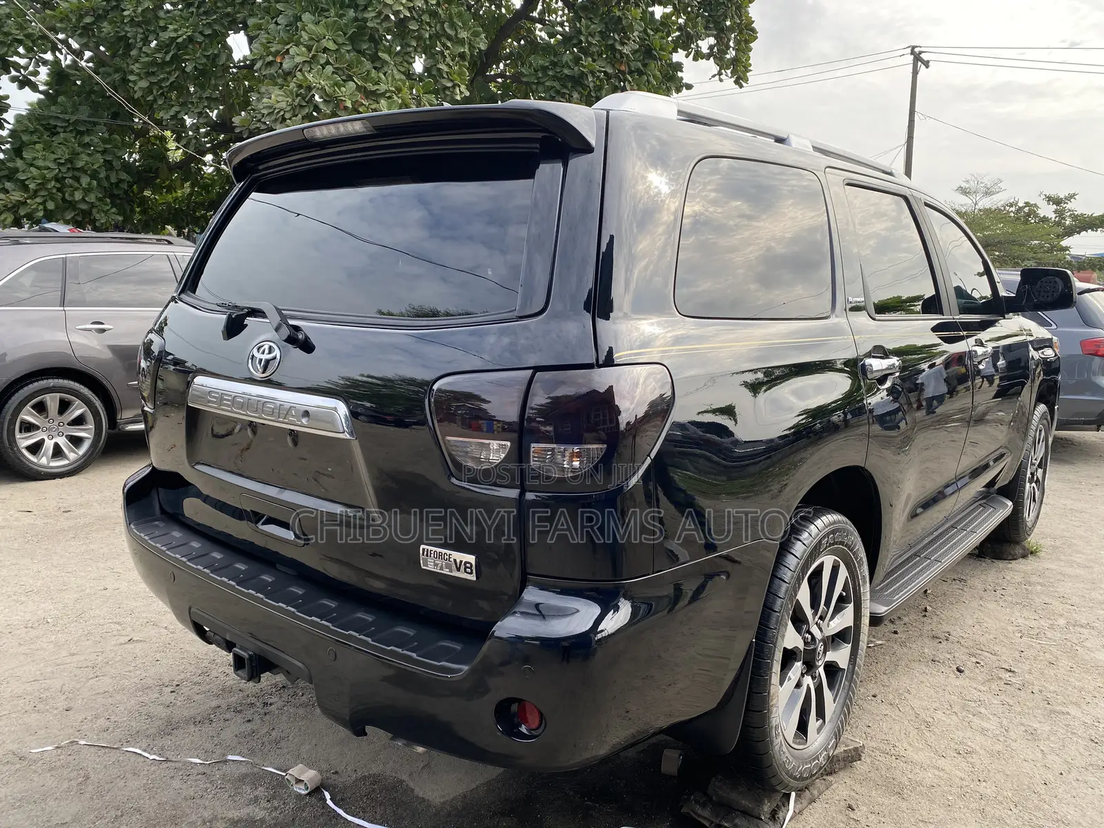 Toyota Sequoia Platinum w/FFV 4x4 2018 Black