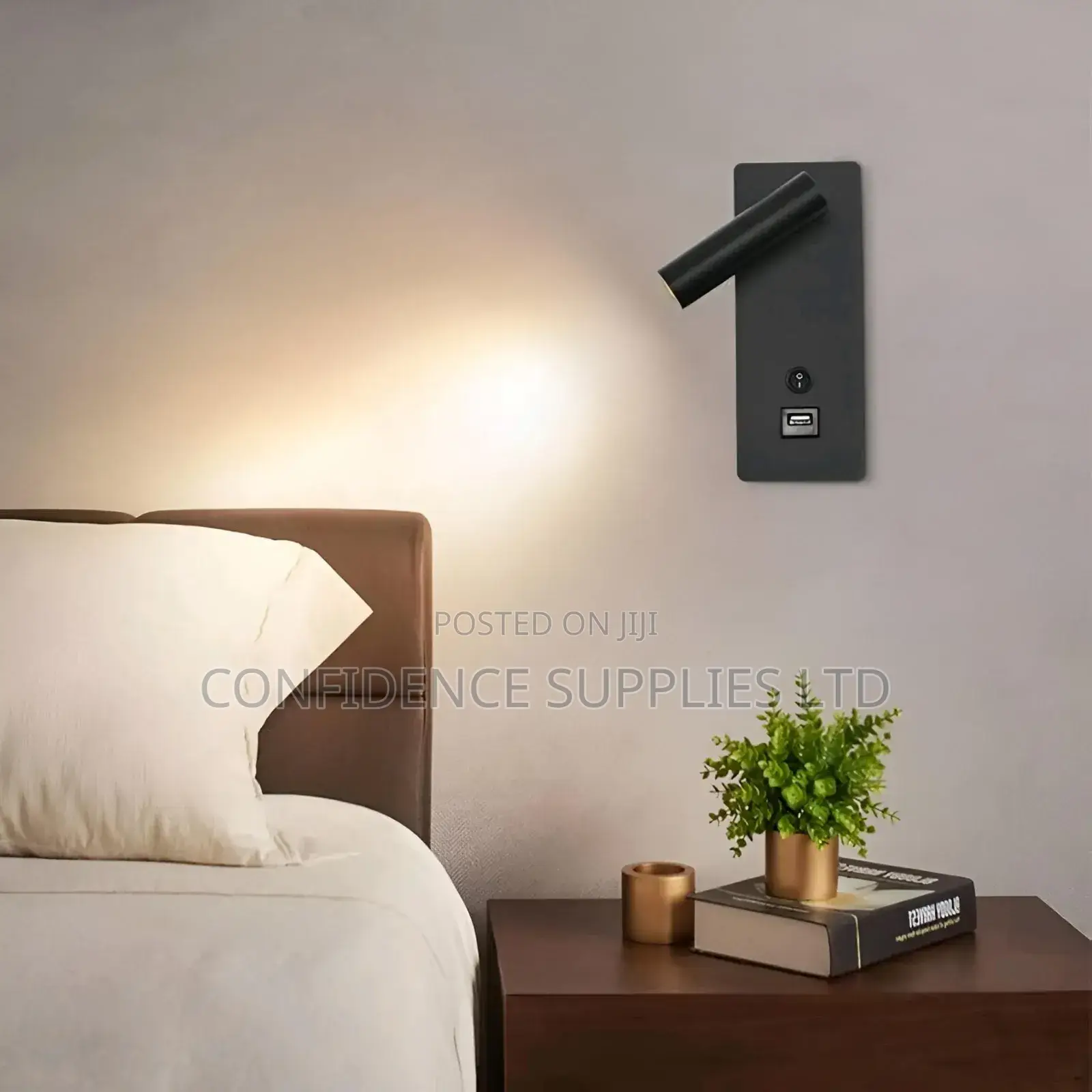 Led Bedside Lamp With Usb