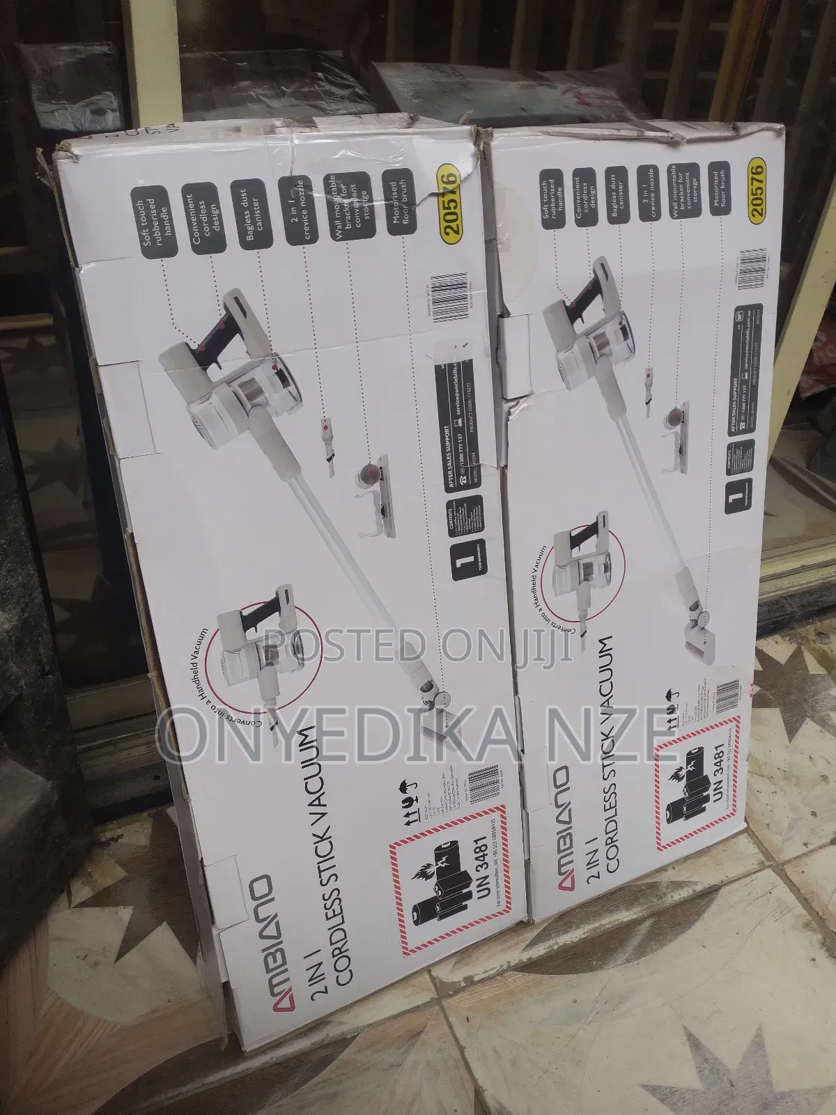 2 in 1 Cordless Hand Stick Vacuum Cleaner