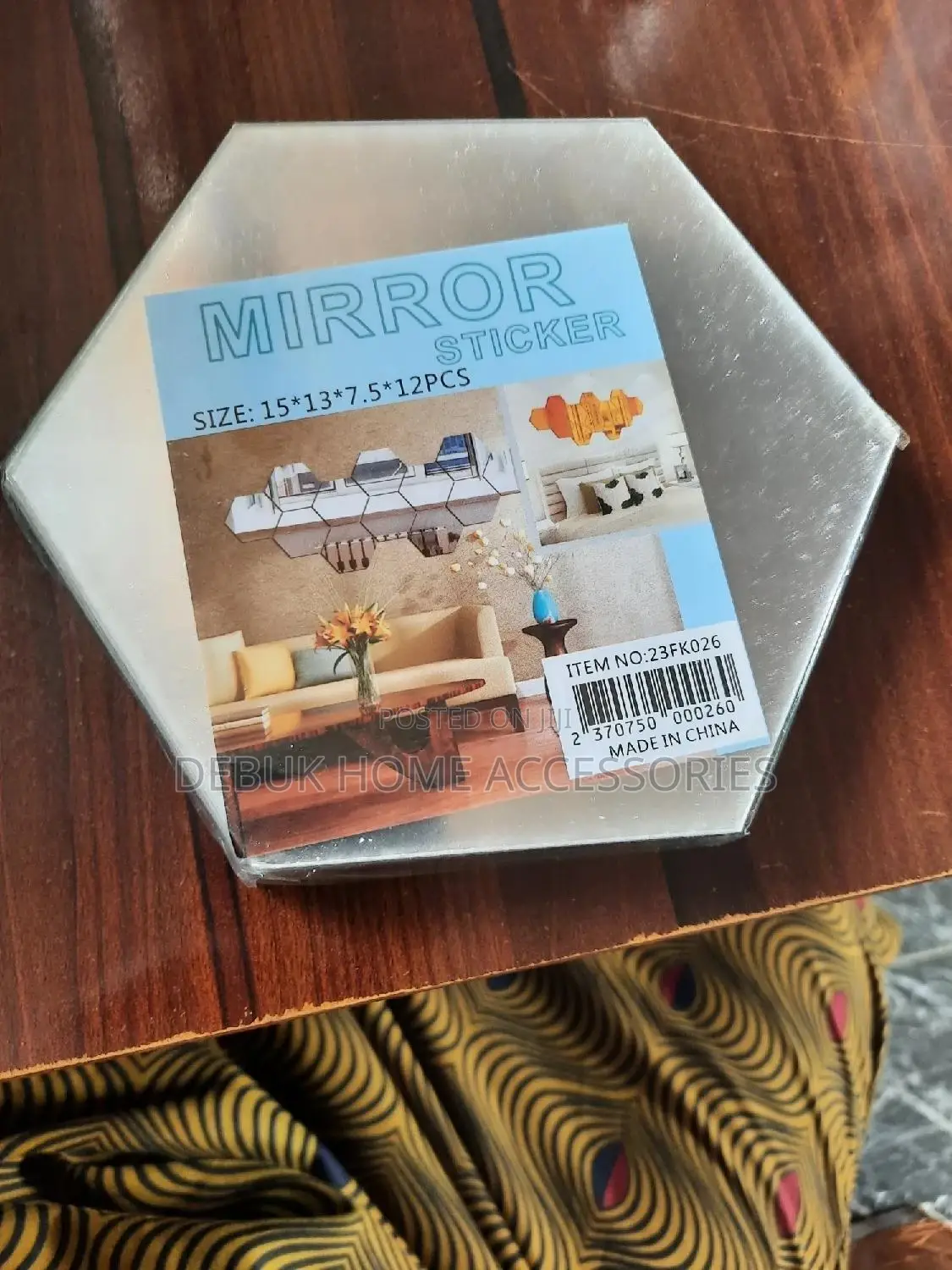 Self Adhesive Acrylic Mirror (12pcs)